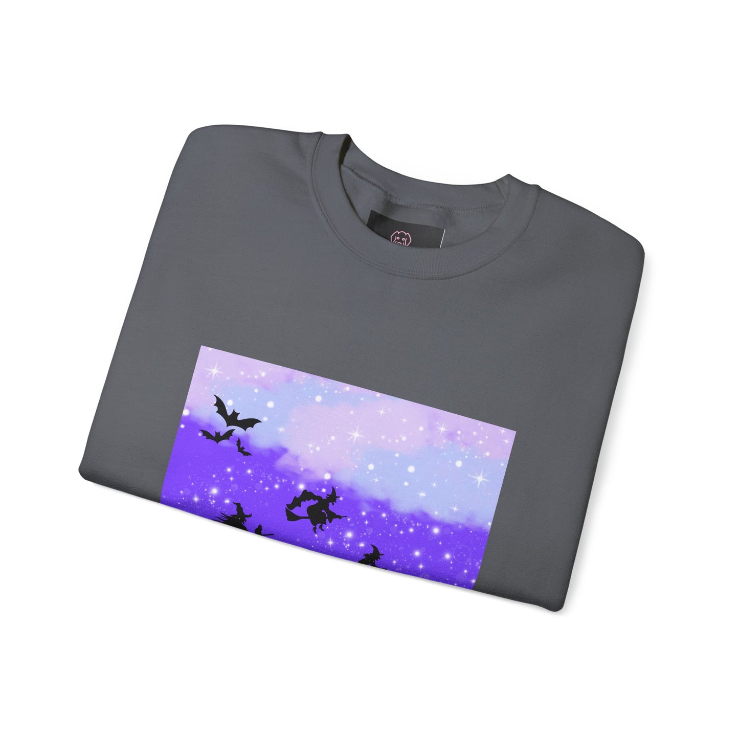 Mystical Nightscape Crewneck Sweatshirt, Cozy Fashion, Trendy Apparel, Gift for Nature Lovers, Halloween Sweatshirt, Comfortable [...]