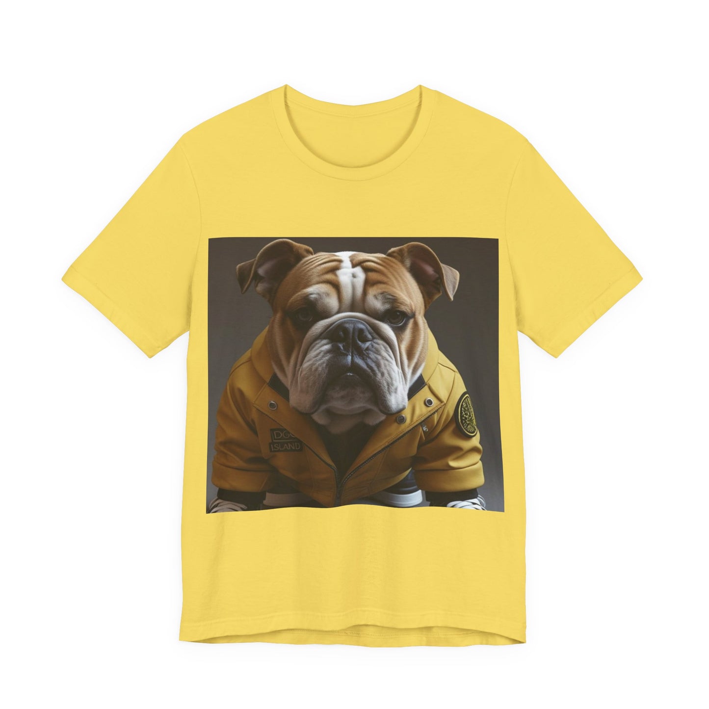 Stylish Bulldog Tee, Trendy Dog Lover Shirt, Cute Pet Apparel, Gift for Dog Owners, Unisex Graphic Tee, Animal Lover Clothing