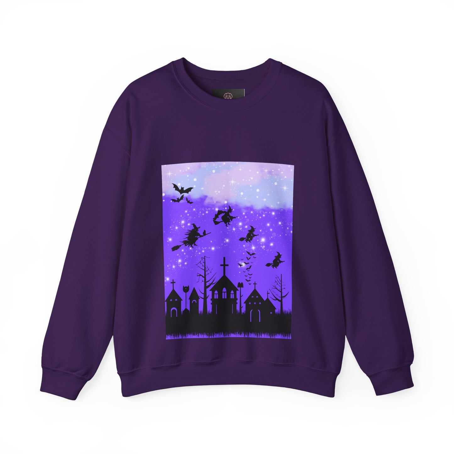 Mystical Nightscape Crewneck Sweatshirt, Cozy Fashion, Trendy Apparel, Gift for Nature Lovers, Halloween Sweatshirt, Comfortable [...]