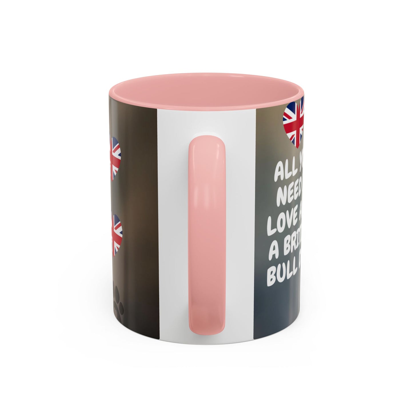 British Bulldog Accent Coffee Mug - Unique Pet Lover Gift, Dog-Themed Drinkware, Funny Dog Mug, Pet Parent Gift, Home & Kitchen Decor