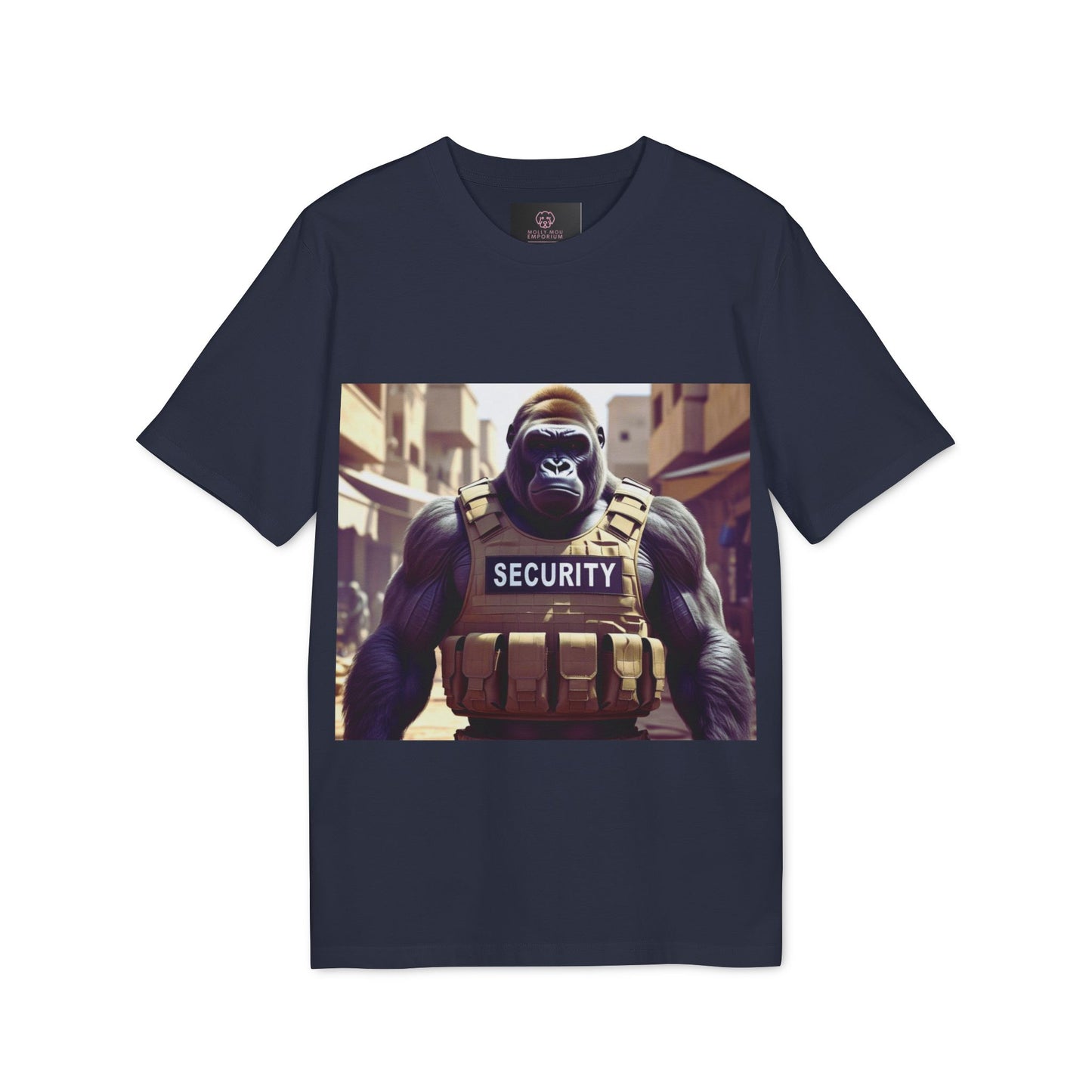 Security Gorilla T-Shirt, Funny Graphic Tee, Unisex Humor Shirt, Gift for Creators, Casual Wear, Streetwear Style