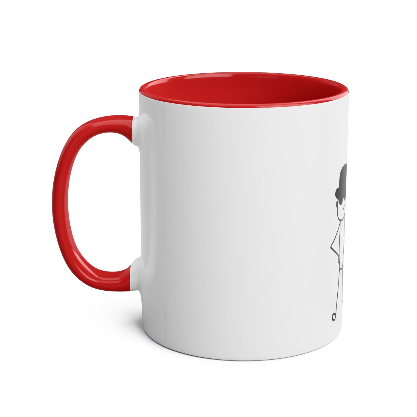 Motivational Two-Tone Coffee Mug, 11oz - Perfect for Daily Inspiration, Office Gift, Teacher Appreciation, Self-Care, Motivation