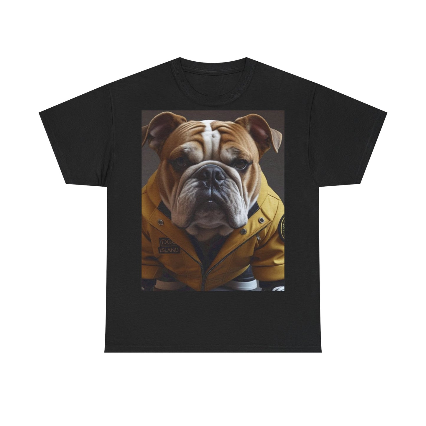 Bulldog Fashion Unisex Tee, Cute Dog T-Shirt, Pet Lover Gift, Casual Outfit, Animal Lover Apparel, Perfect for Birthdays & Celebrations