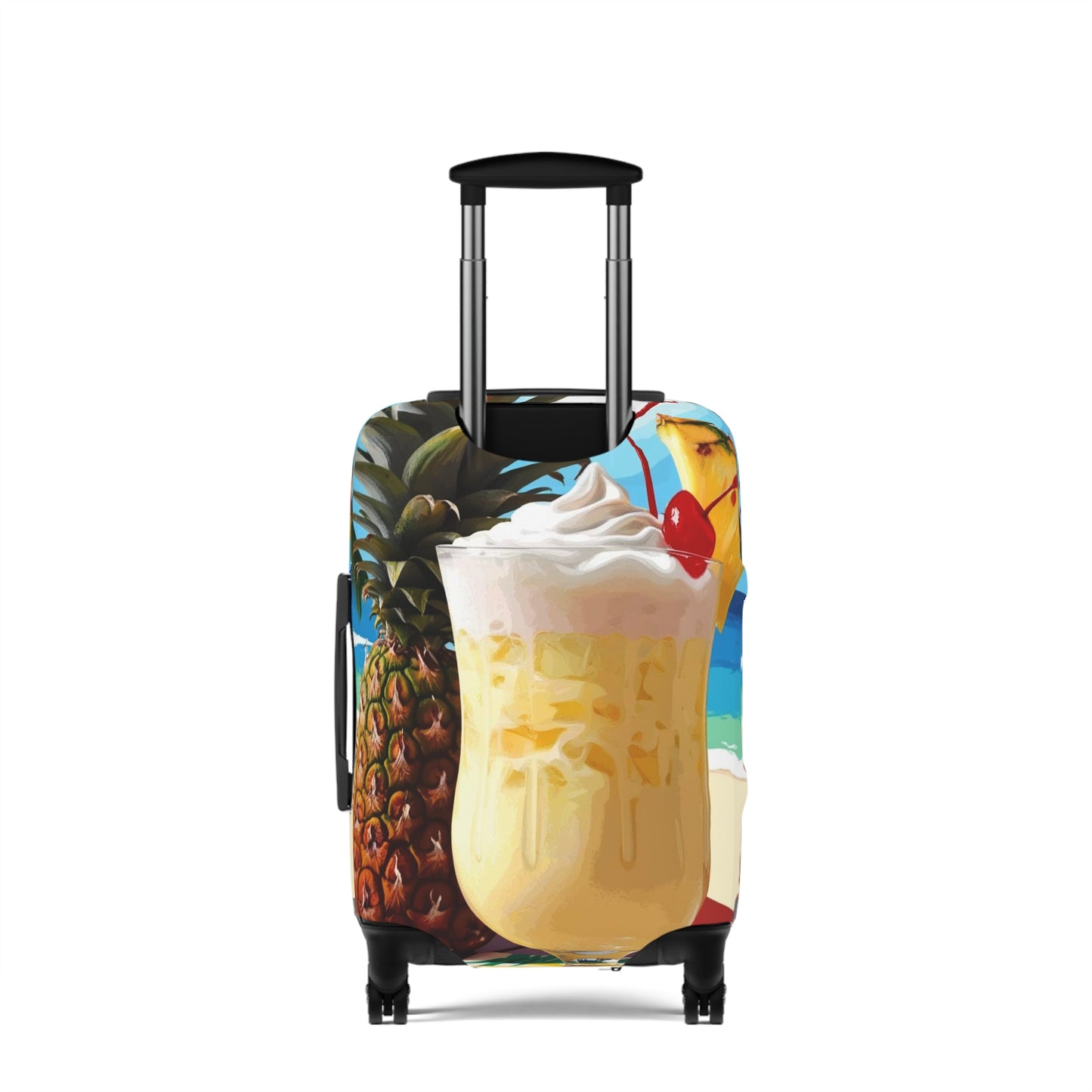 Tropical Drink Luggage Cover - Summer Travel Accessory