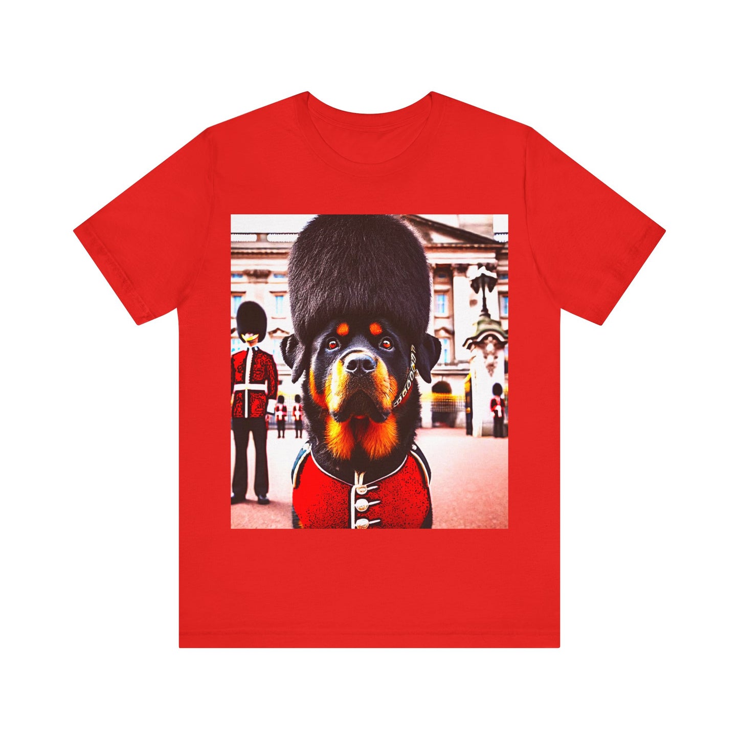 Royal Pup Short Sleeve Tee - Fun & Stylish Dog Design