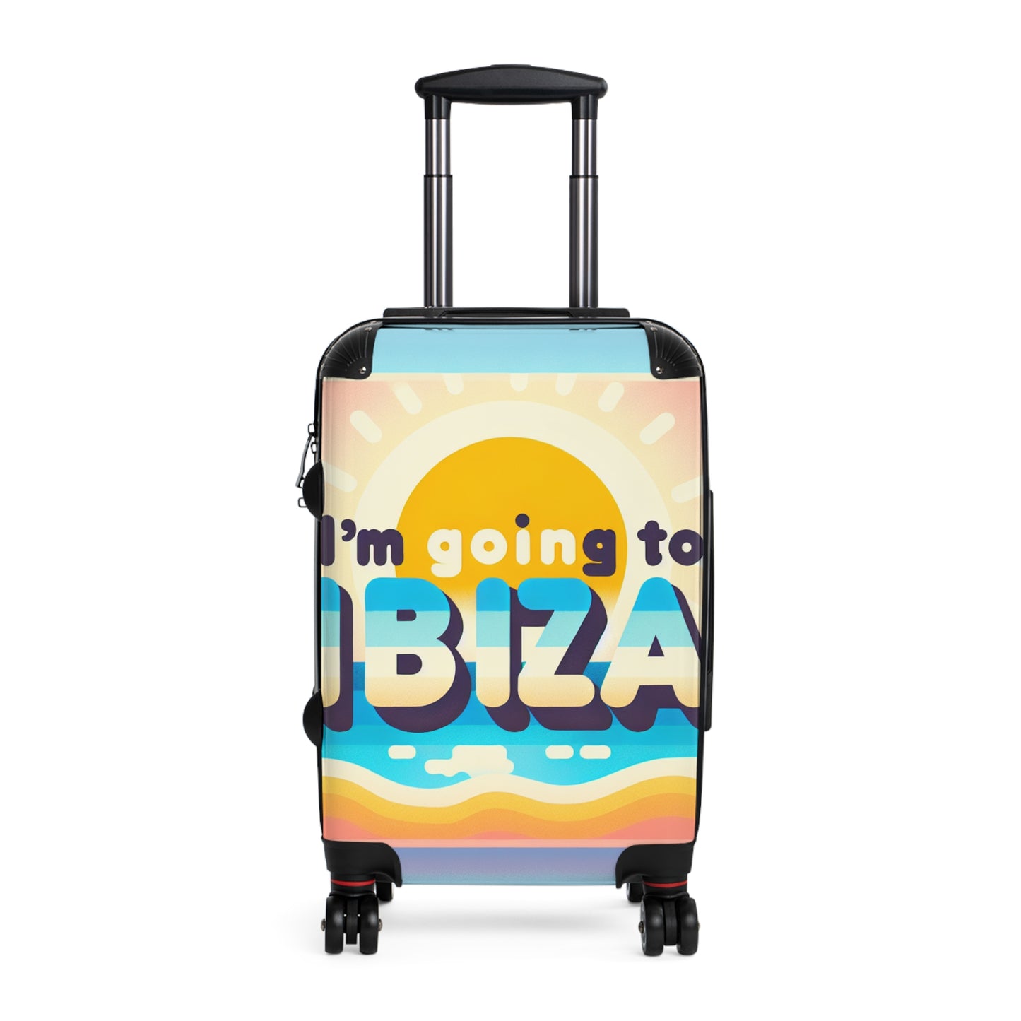 Colorful Ibiza Suitcase – Perfect for Travelers