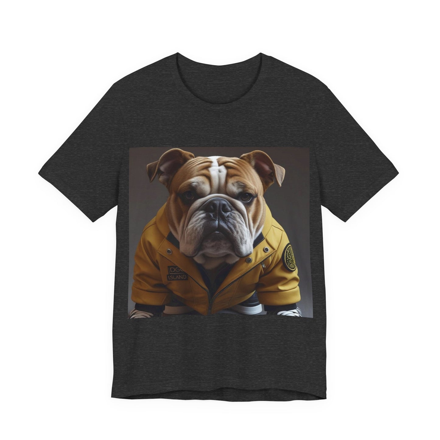 Stylish Bulldog Tee, Trendy Dog Lover Shirt, Cute Pet Apparel, Gift for Dog Owners, Unisex Graphic Tee, Animal Lover Clothing