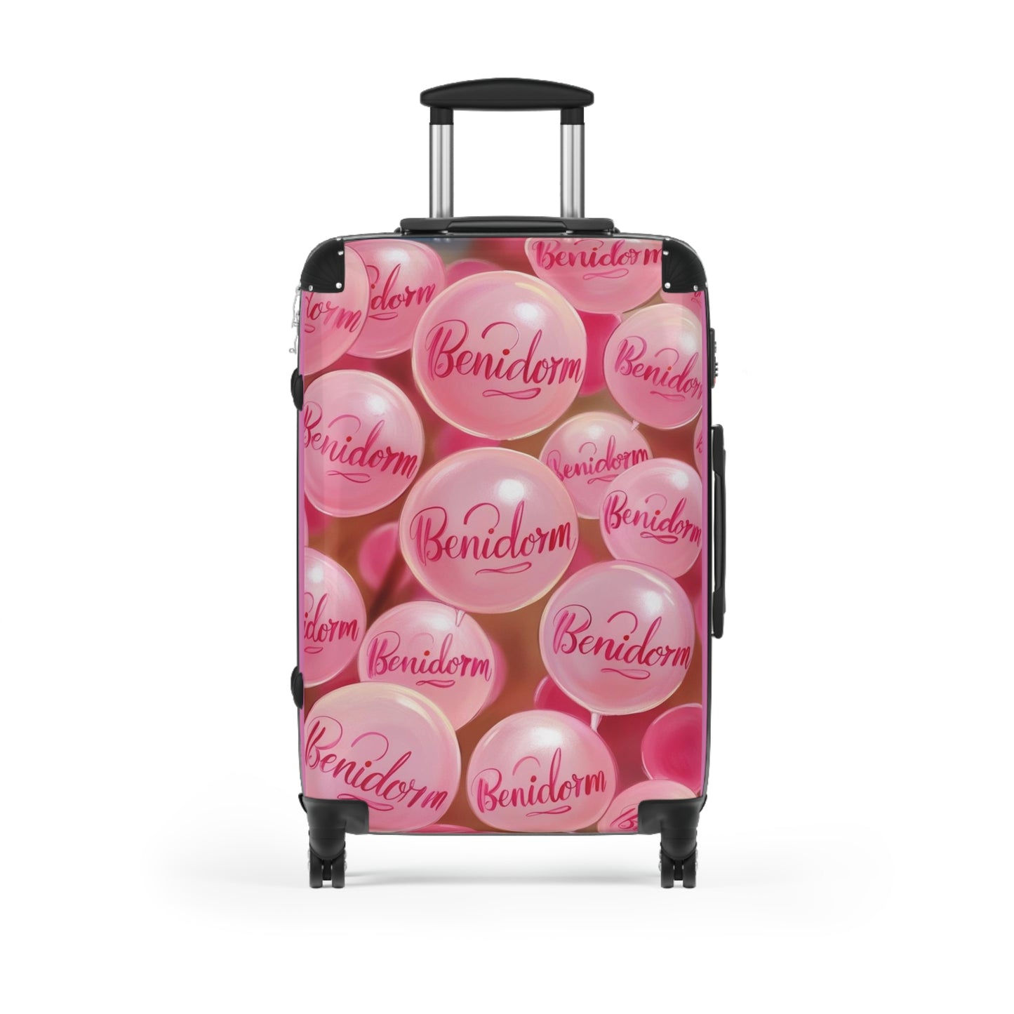 Benidorm-Inspired Stylish Suitcase for Travel Enthusiasts