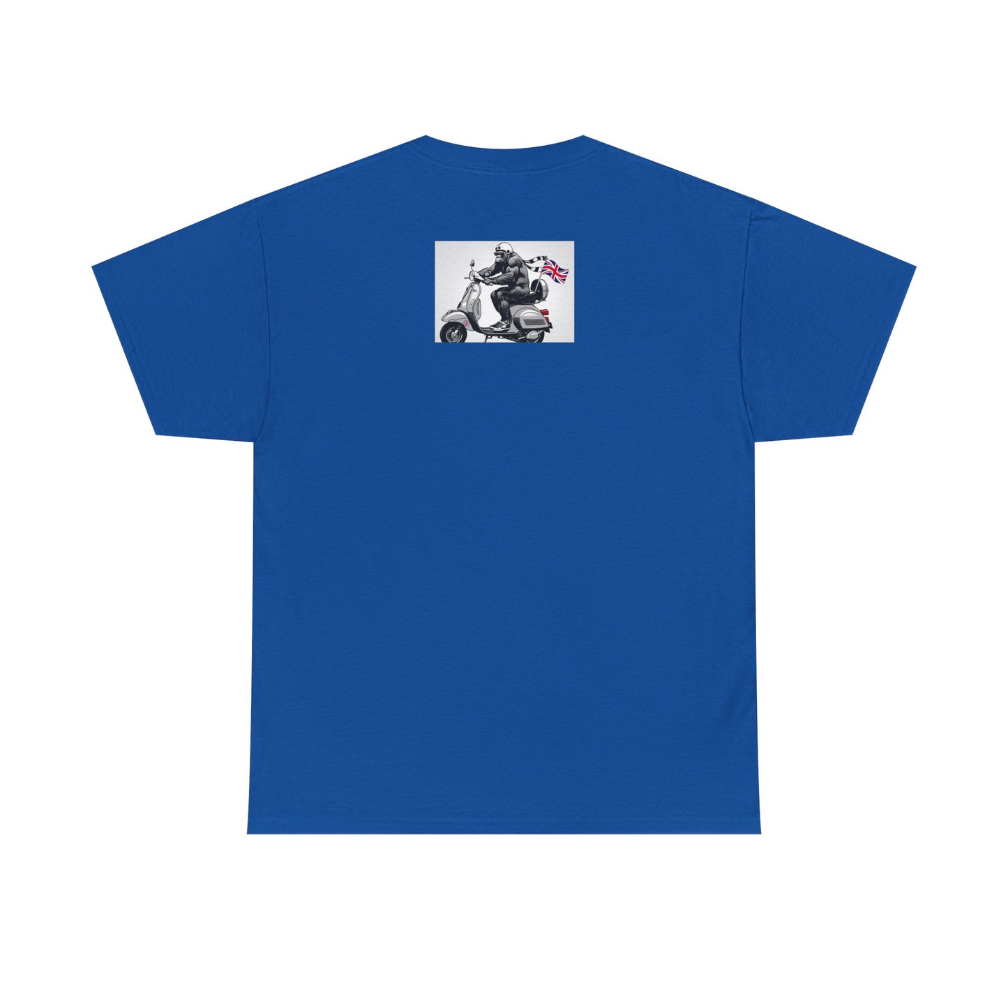 Cool Gorilla Scooter Tee, Unisex Graphic Tee, Fun Animal T-Shirt, Unique Gift for Him, Casual Summer Shirt, Motorcycle Enthusiast Apparel