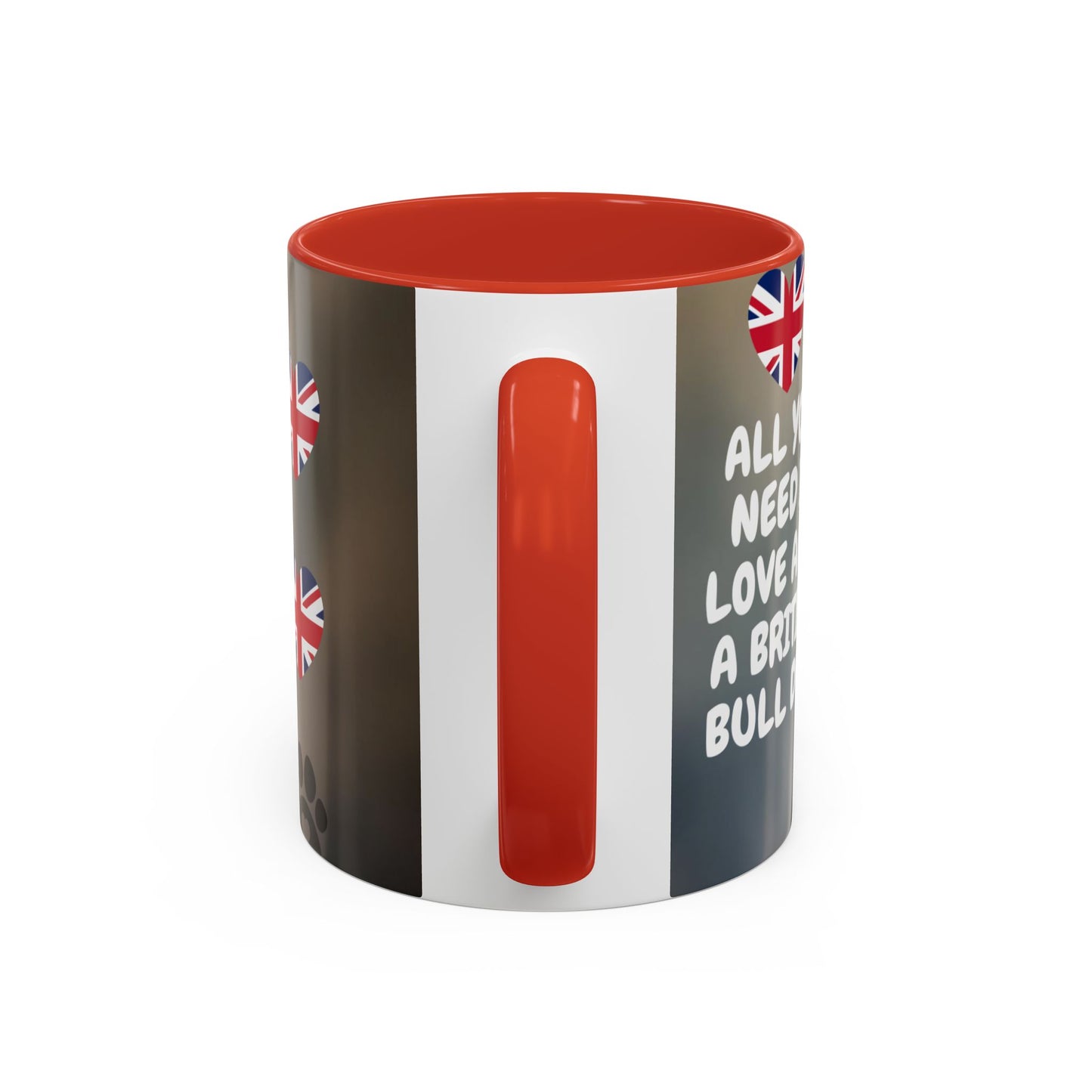 British Bulldog Accent Coffee Mug - Unique Pet Lover Gift, Dog-Themed Drinkware, Funny Dog Mug, Pet Parent Gift, Home & Kitchen Decor