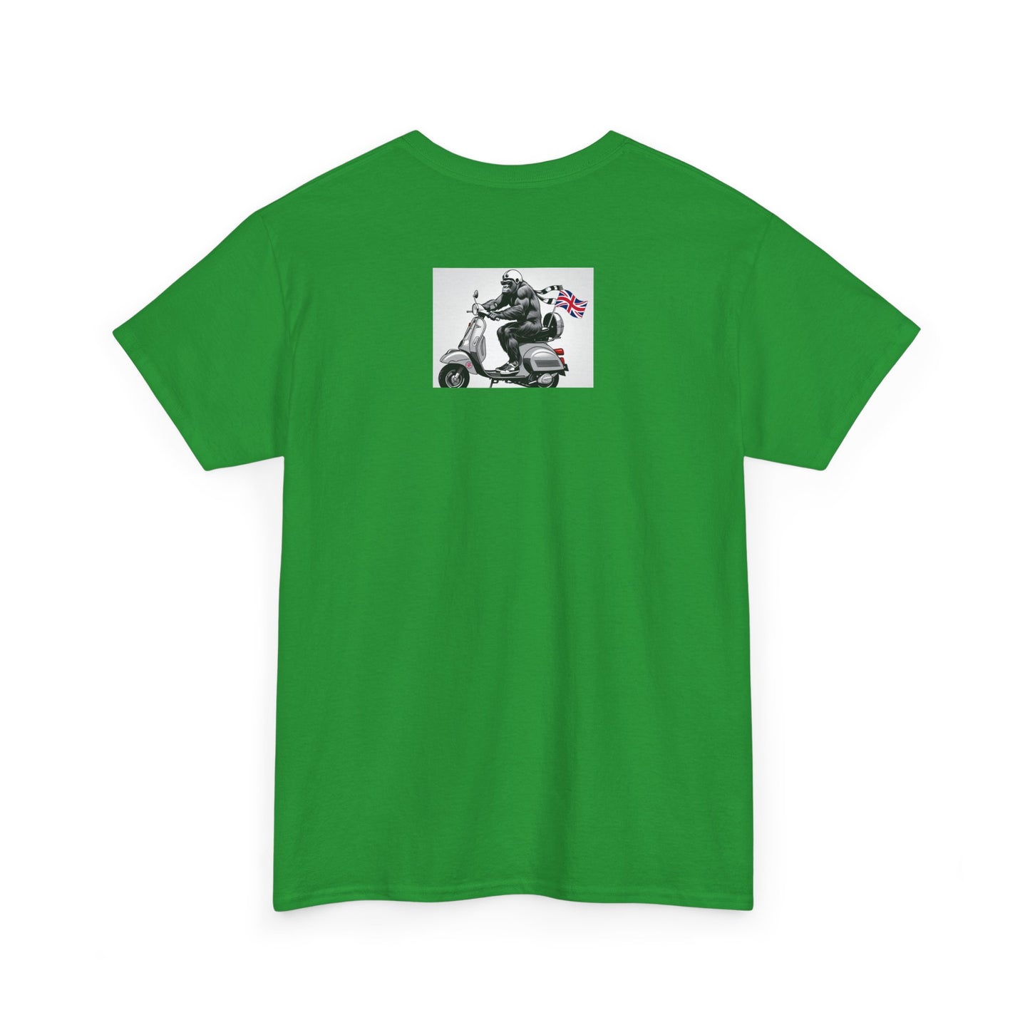 Cool Gorilla Scooter Tee, Unisex Graphic Tee, Fun Animal T-Shirt, Unique Gift for Him, Casual Summer Shirt, Motorcycle Enthusiast Apparel