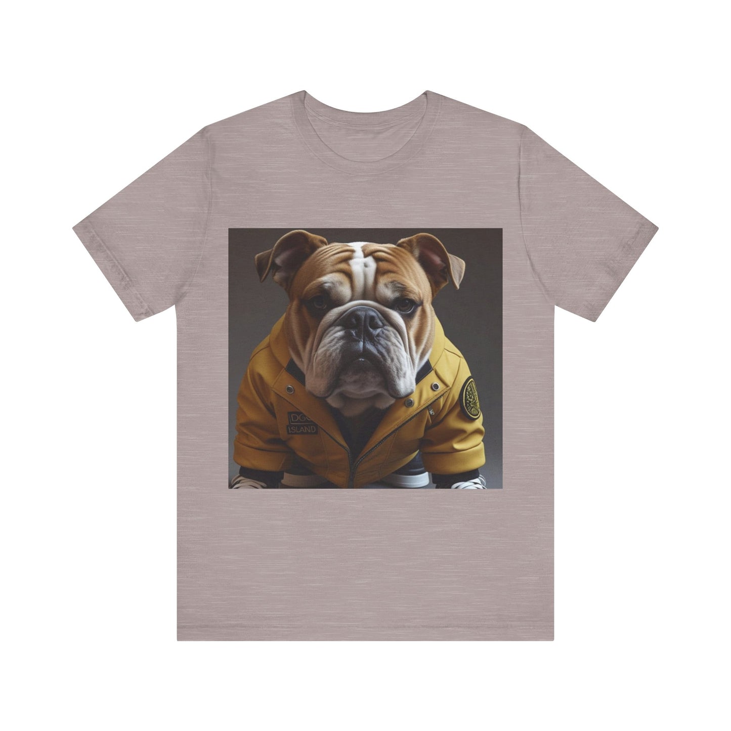 Stylish Bulldog Tee, Trendy Dog Lover Shirt, Cute Pet Apparel, Gift for Dog Owners, Unisex Graphic Tee, Animal Lover Clothing