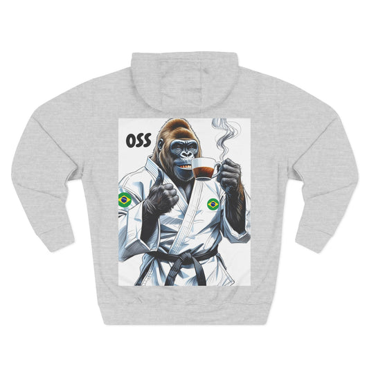 Three-Panel Fleece Hoodie