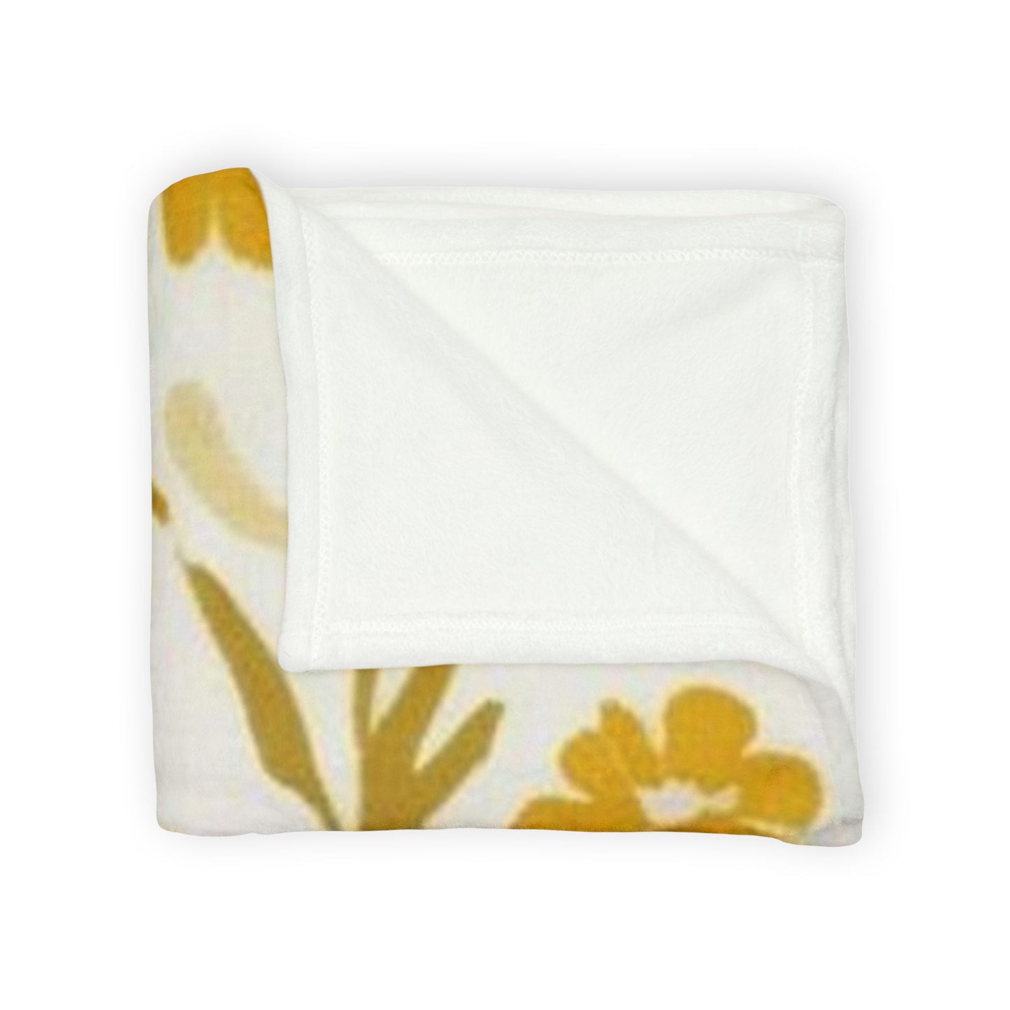Cozy Floral Polyester Blanket - Soft Throw for Home Decor