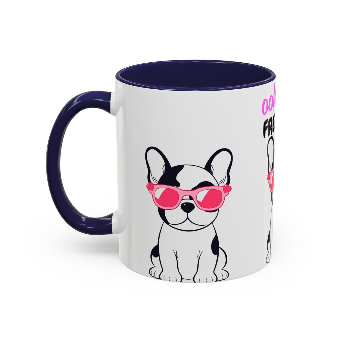 Cute French Bulldog Coffee Mug | Ooh La La Frenchie Cup, Pet Lover Gift, Dog Mom Mug, Animal Lover Present, Funny Coffee Cup