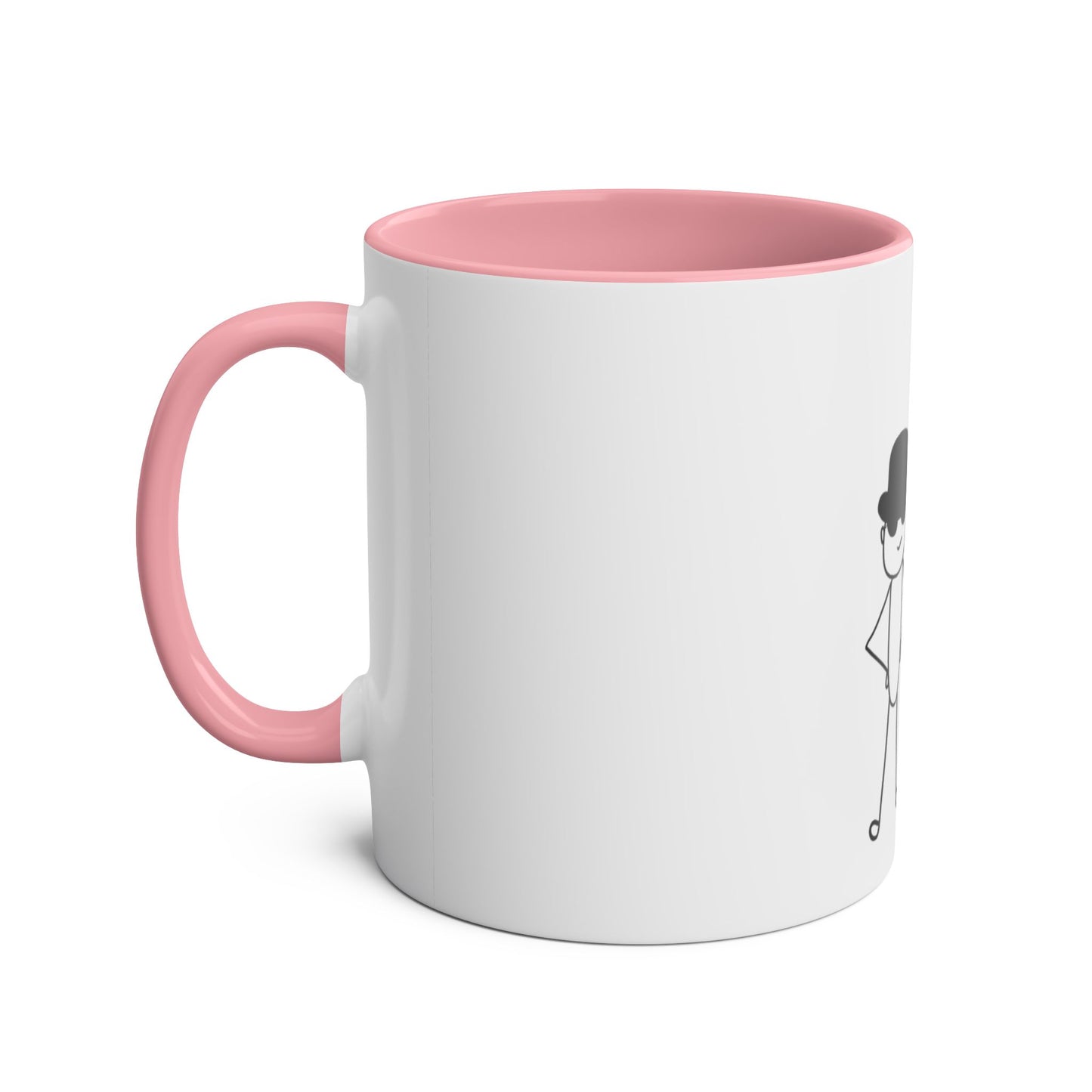 Motivational Two-Tone Coffee Mug, 11oz - Perfect for Daily Inspiration, Office Gift, Teacher Appreciation, Self-Care, Motivation