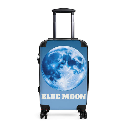 Blue Moon Travel Suitcase - Stylish Luggage for Adventurers