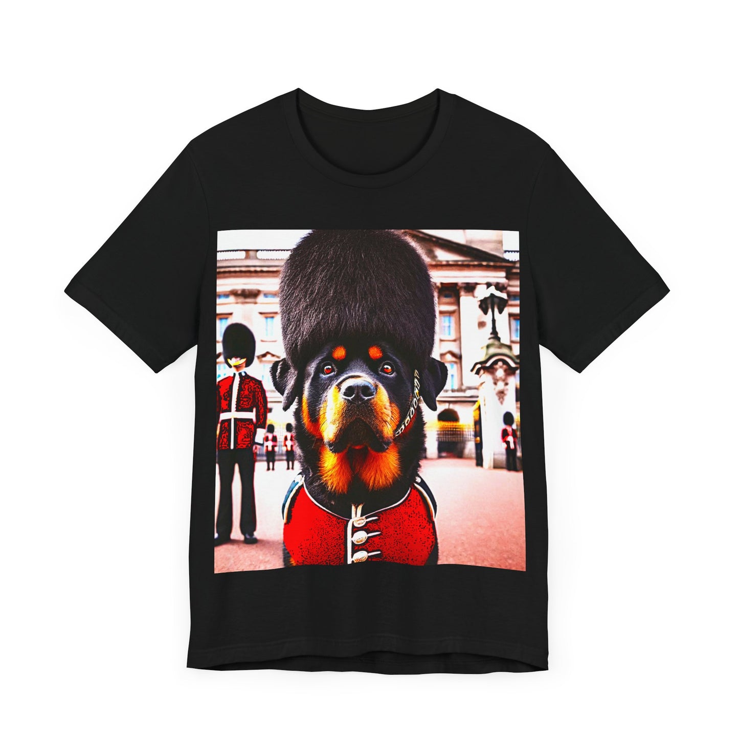 Royal Pup Short Sleeve Tee - Fun & Stylish Dog Design