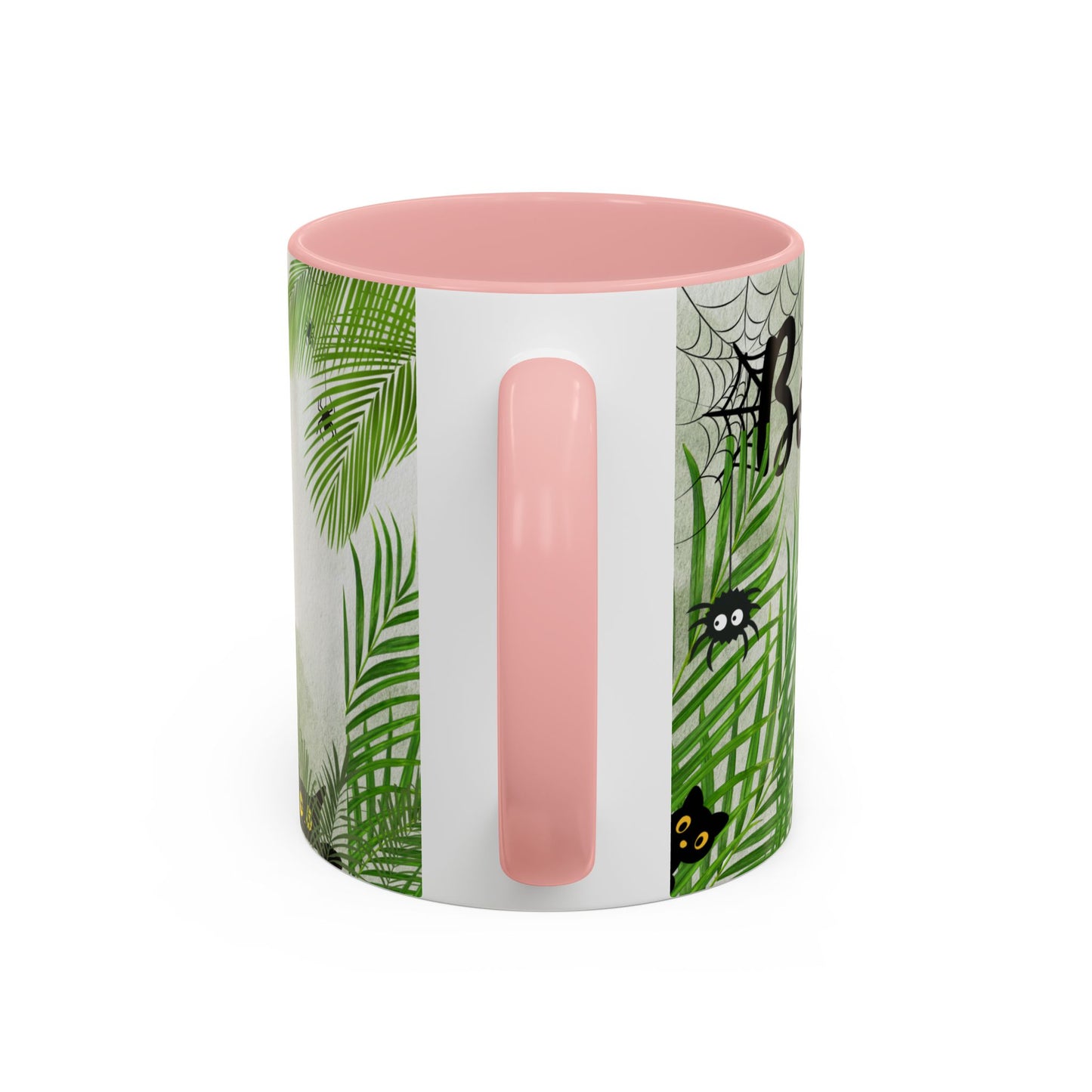 Spider Web Accent Coffee Mug | Halloween Decor, Gift for Creepy Coffee Lovers, Unique Kitchenware, Spooky Mug for Fall