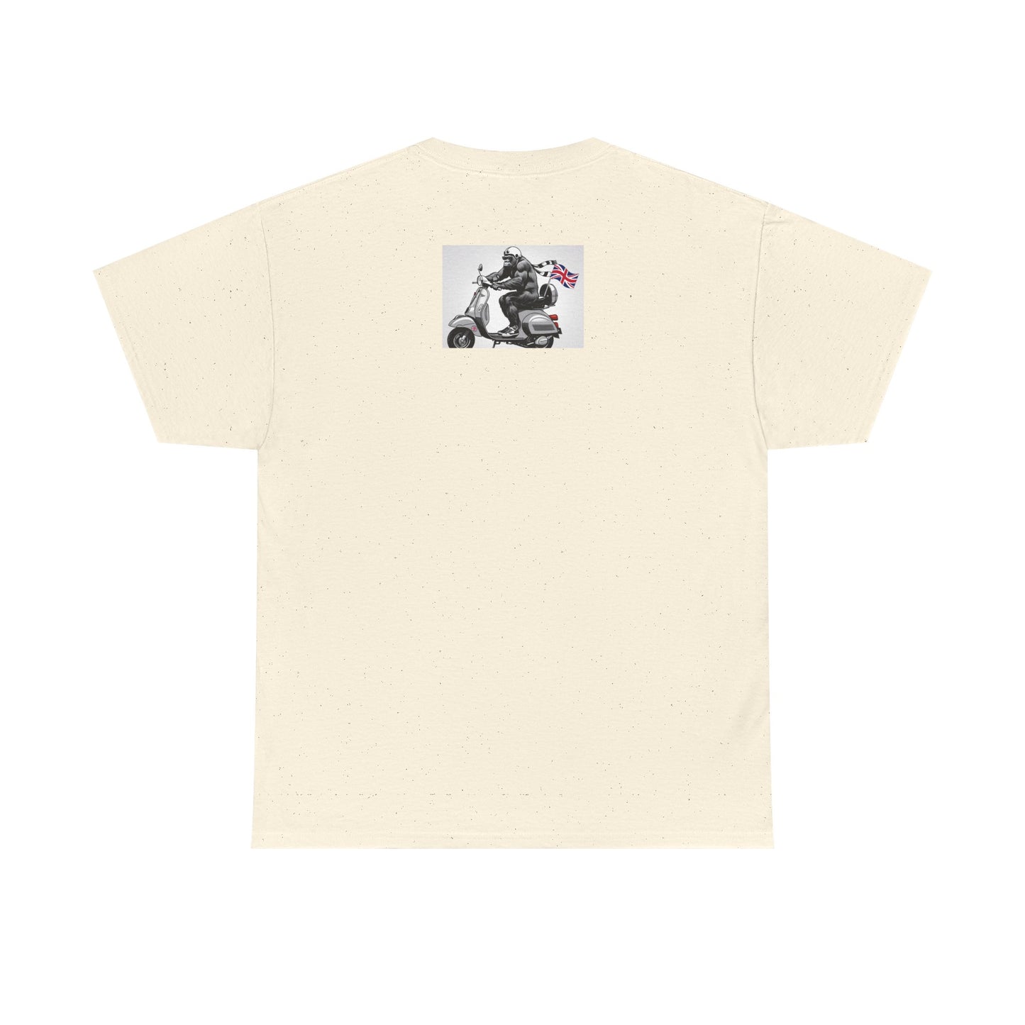Cool Gorilla Scooter Tee, Unisex Graphic Tee, Fun Animal T-Shirt, Unique Gift for Him, Casual Summer Shirt, Motorcycle Enthusiast Apparel