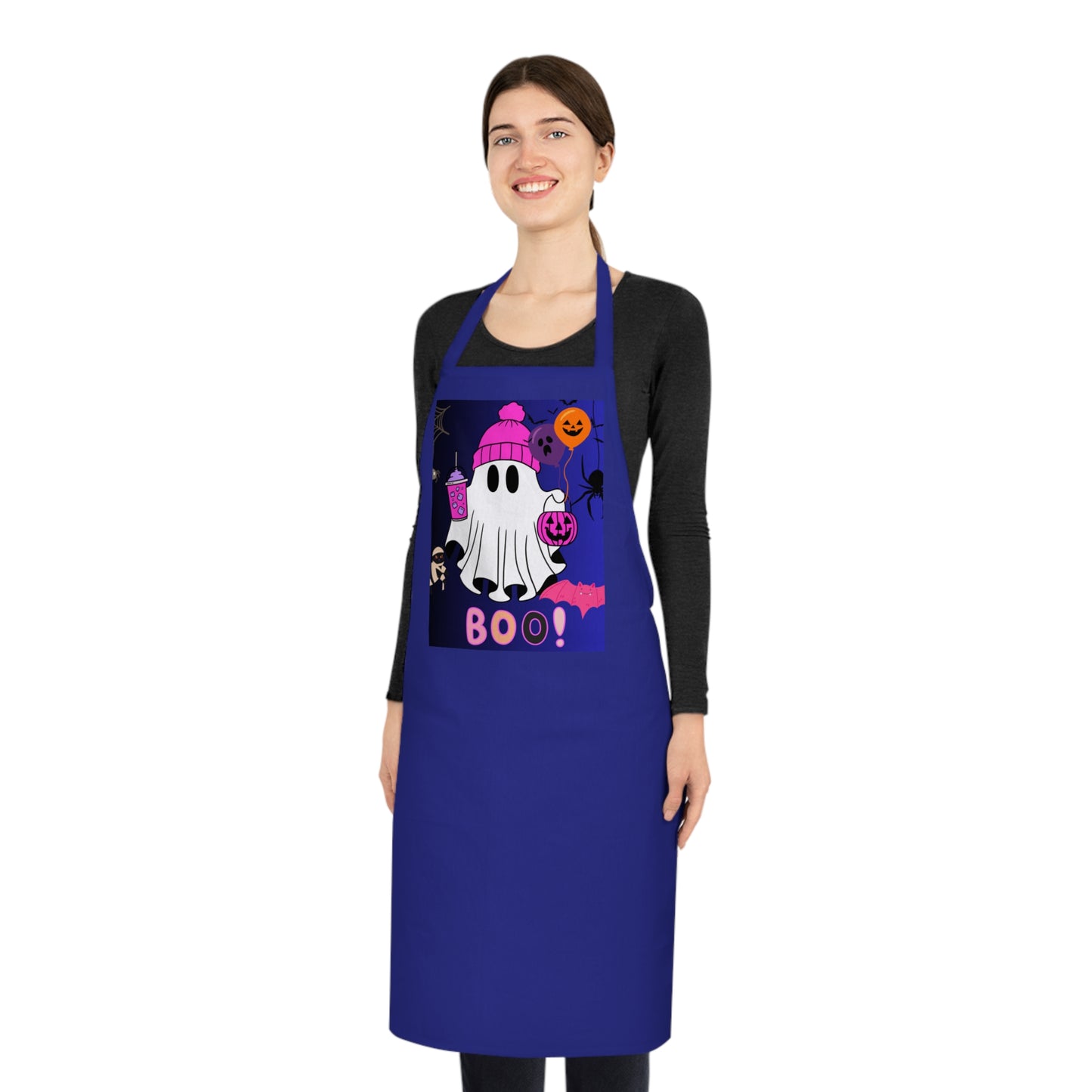 Halloween Cotton Apron, Ghost Print Cooking Apron, Boo! Apron for Baking, Perfect for Halloween Parties, Kitchen Gift for Adults, Fun [...]