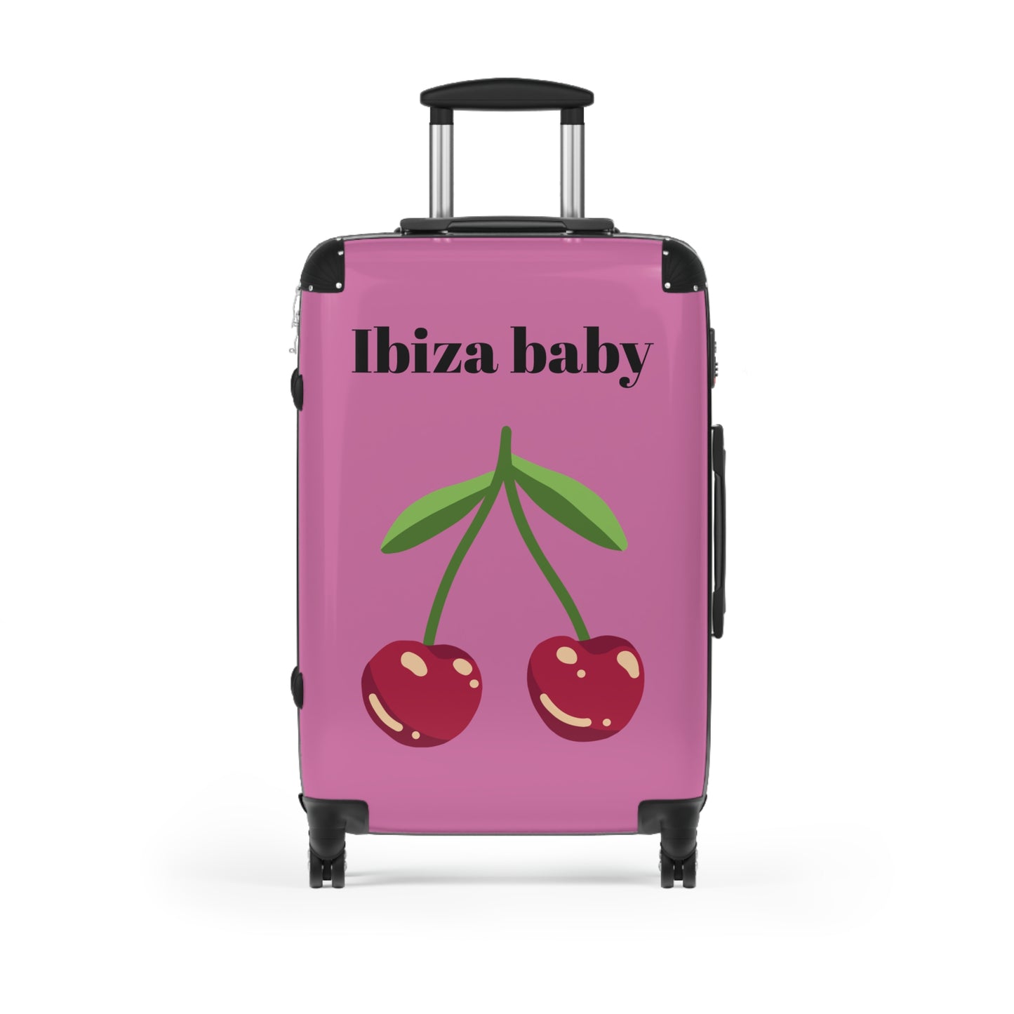 Ibiza Baby Cherry Suitcase – Stylish Travel Luggage for Beach Lovers