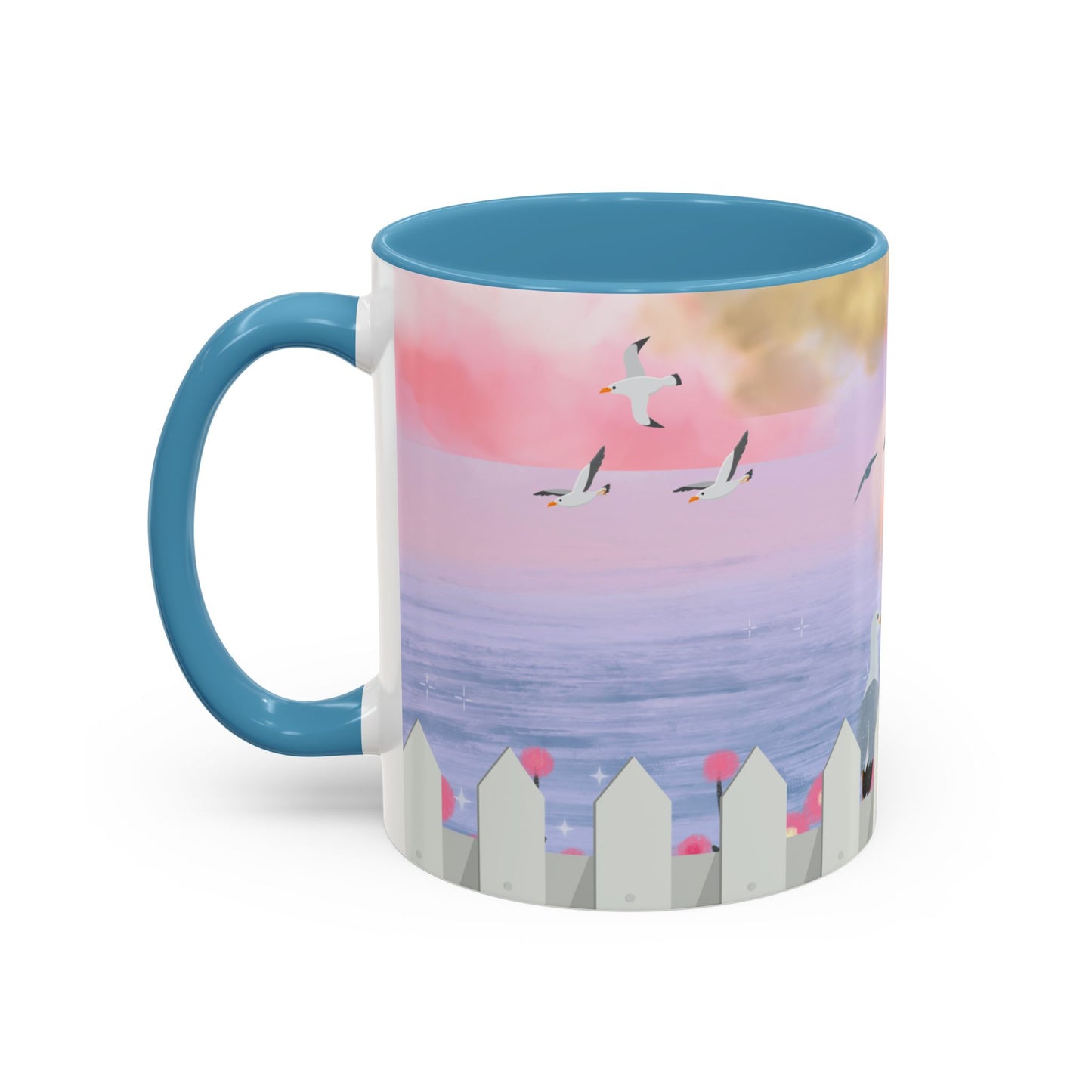 Serene Seaside Accent Coffee Mug, Perfect for Beach Lovers and Nature Enthusiasts, Ideal Gift for Birthdays, Housewarming, Summer [...]