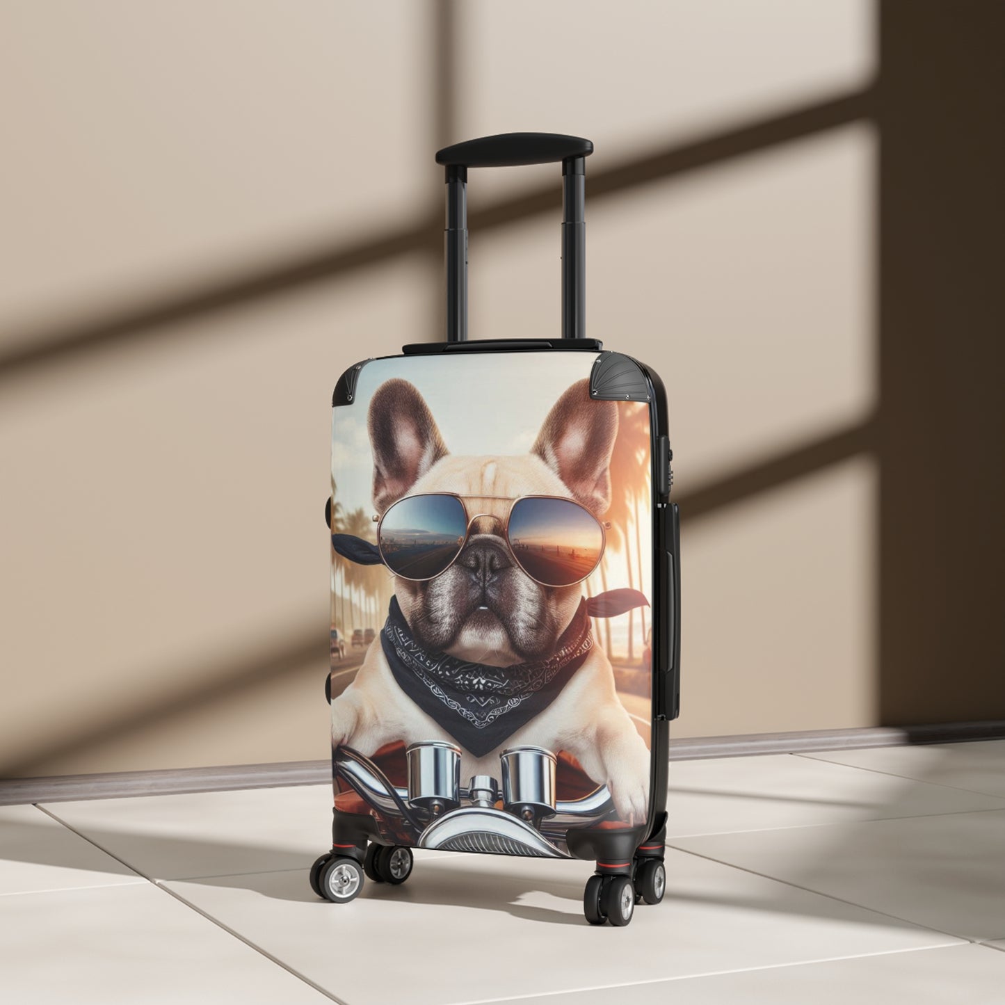 Cool Dog Travel Suitcase - Stylish Pet Lover Luggage