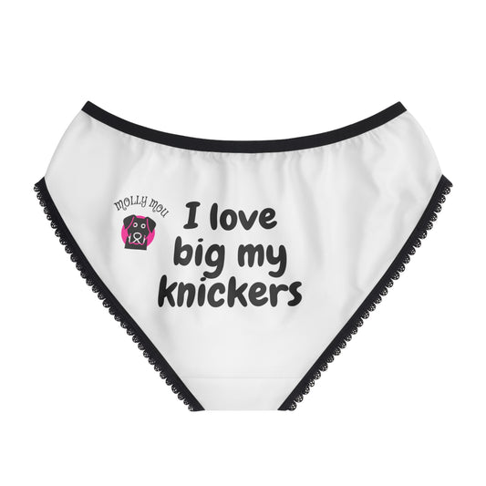 Playful Women's Briefs with Fun Sayings | Cute Lingerie, Gifts for Her, Cheeky Underwear, Birthday Gift, Everyday Comfort