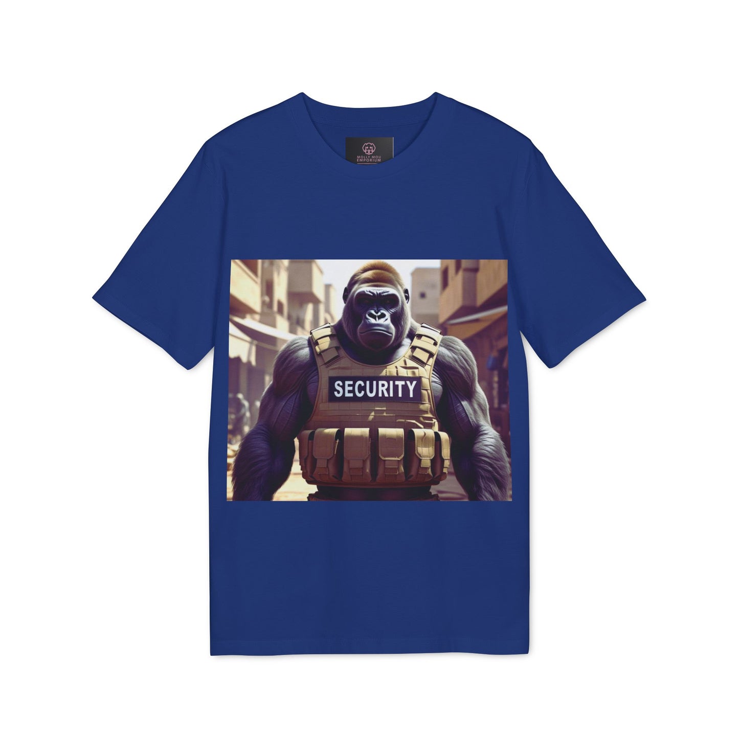 Security Gorilla T-Shirt, Funny Graphic Tee, Unisex Humor Shirt, Gift for Creators, Casual Wear, Streetwear Style