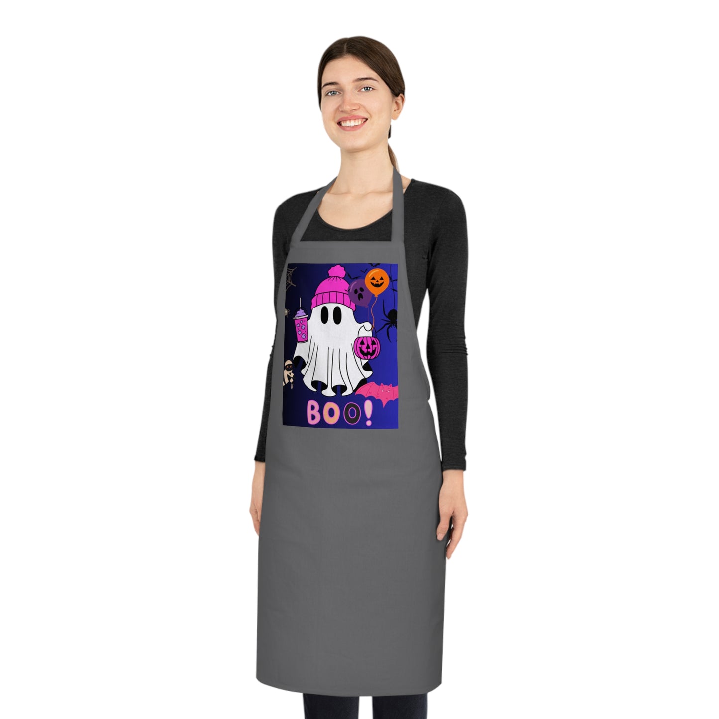 Halloween Cotton Apron, Ghost Print Cooking Apron, Boo! Apron for Baking, Perfect for Halloween Parties, Kitchen Gift for Adults, Fun [...]