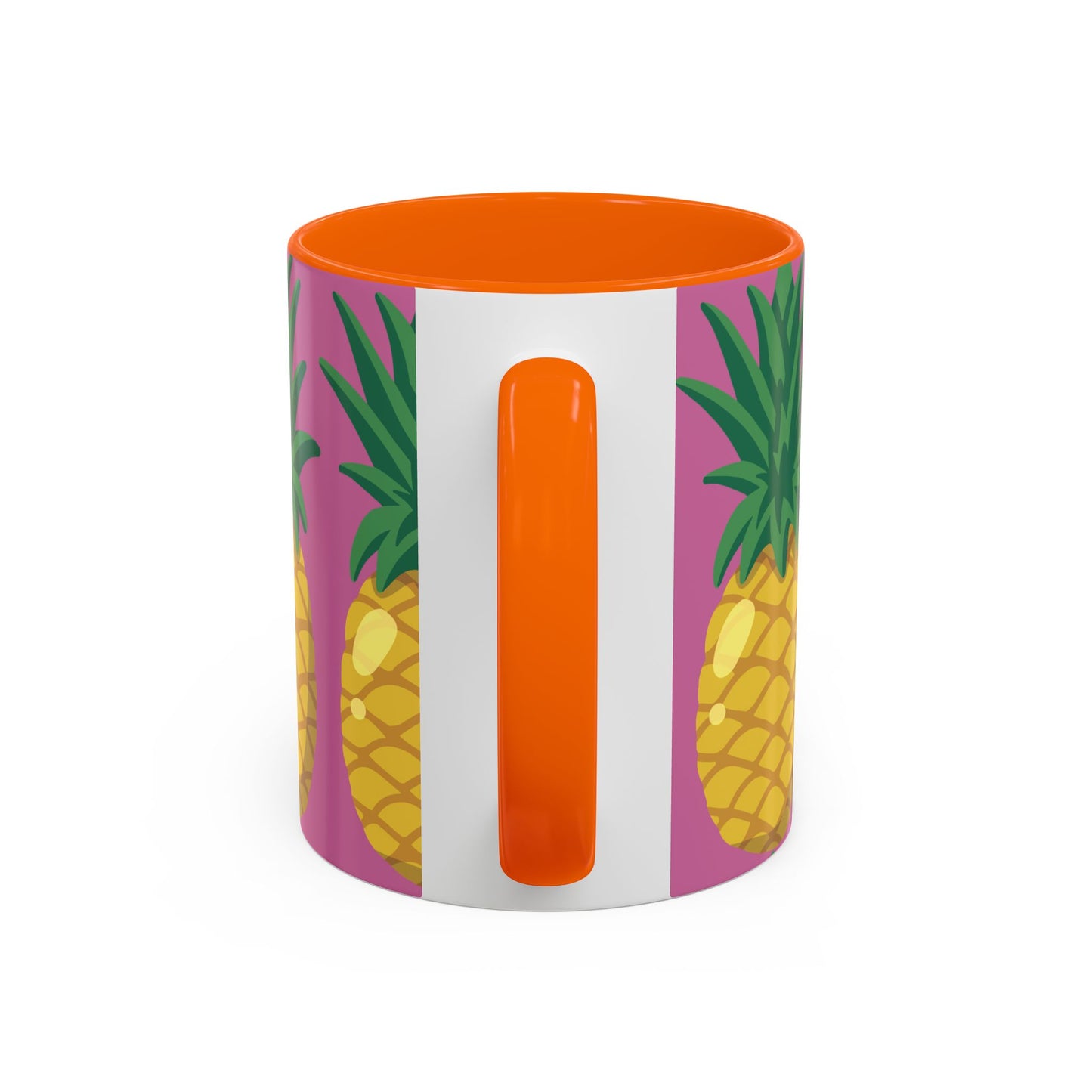 Tropical Pineapple Coffee Mug - Vibrant 11oz & 15oz Accent Cup for Summer Vibes