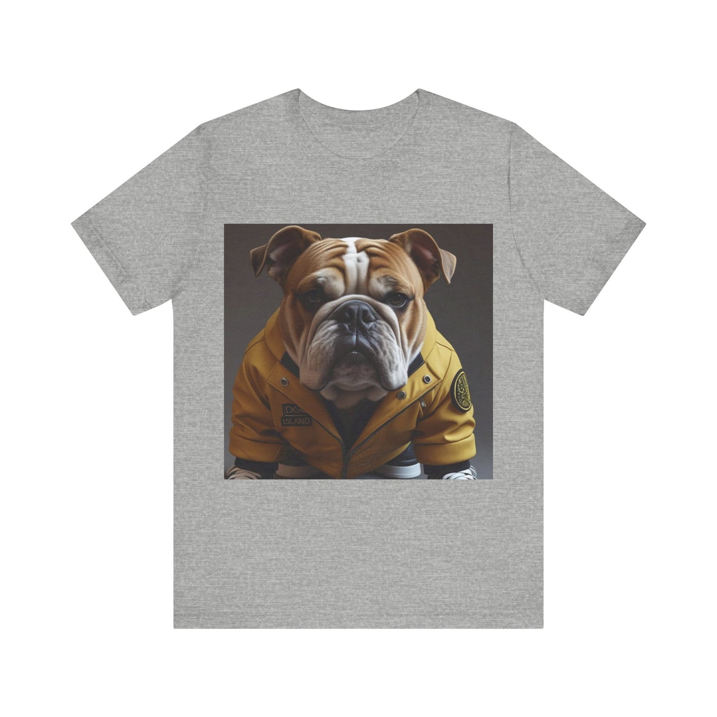 Stylish Bulldog Tee, Trendy Dog Lover Shirt, Cute Pet Apparel, Gift for Dog Owners, Unisex Graphic Tee, Animal Lover Clothing