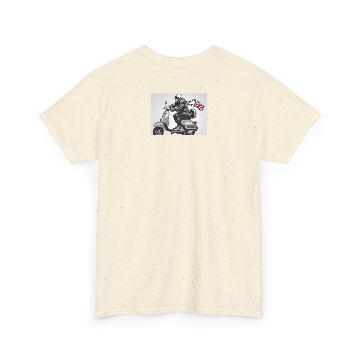 Cool Gorilla Scooter Tee, Unisex Graphic Tee, Fun Animal T-Shirt, Unique Gift for Him, Casual Summer Shirt, Motorcycle Enthusiast Apparel