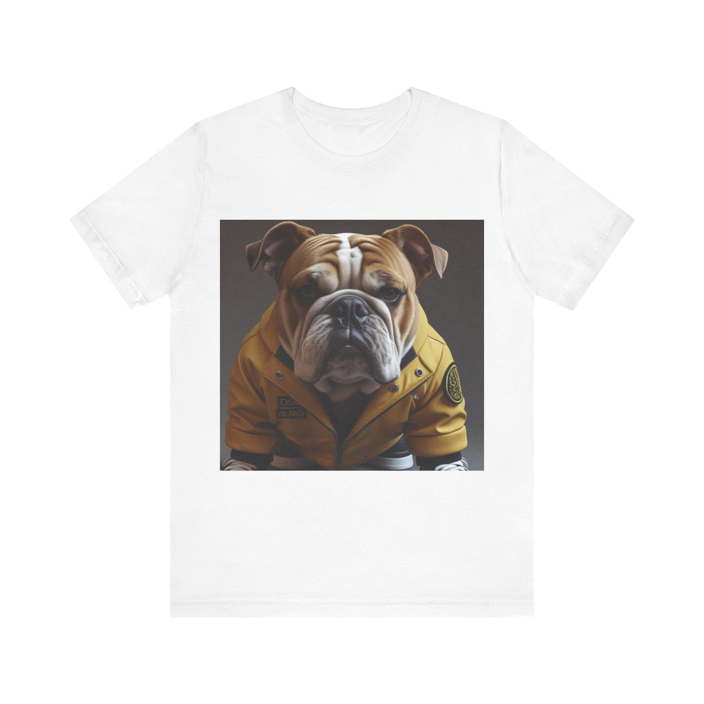 Stylish Bulldog Tee, Trendy Dog Lover Shirt, Cute Pet Apparel, Gift for Dog Owners, Unisex Graphic Tee, Animal Lover Clothing