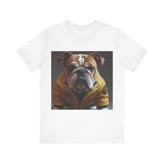 Stylish Bulldog Tee, Trendy Dog Lover Shirt, Cute Pet Apparel, Gift for Dog Owners, Unisex Graphic Tee, Animal Lover Clothing