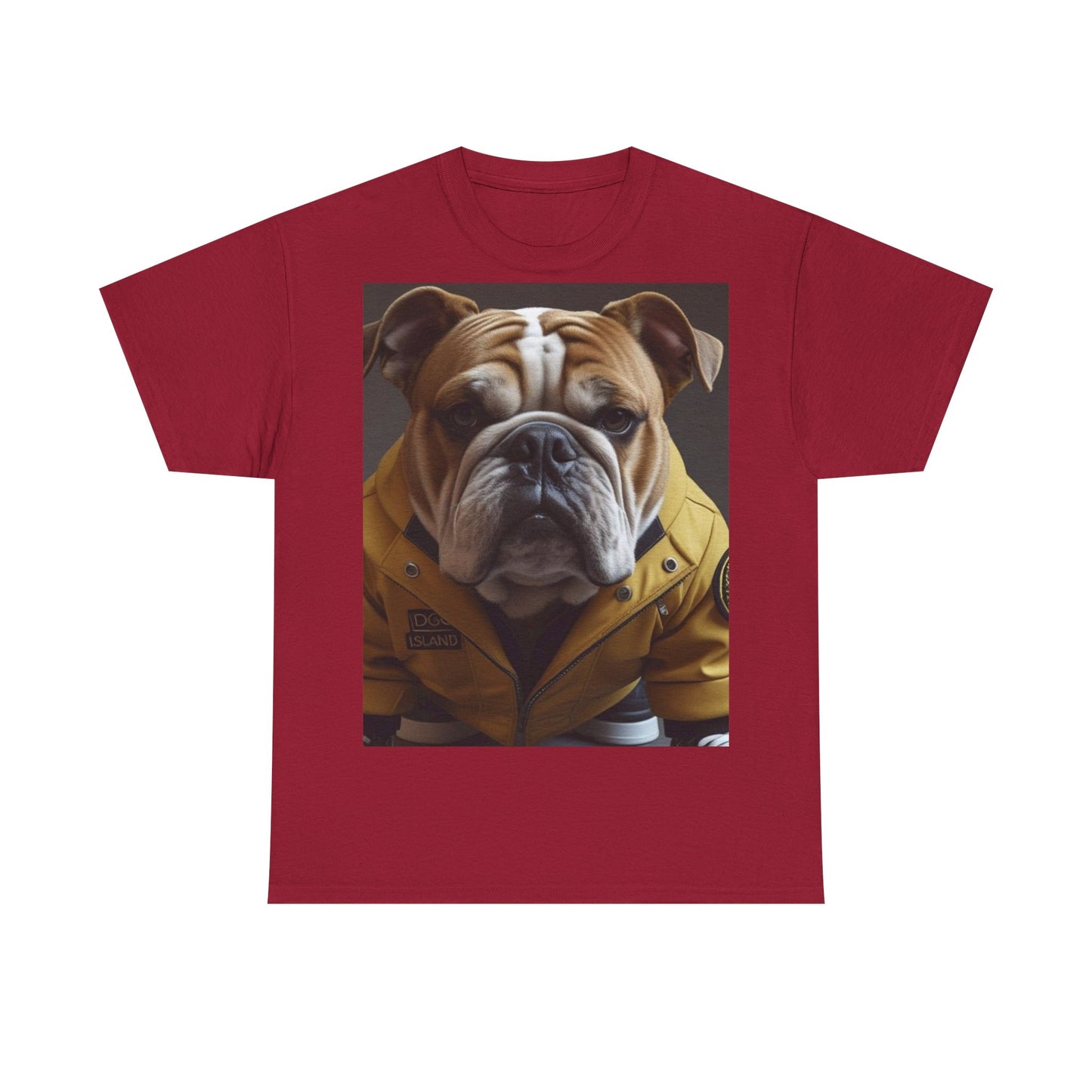 Bulldog Fashion Unisex Tee, Cute Dog T-Shirt, Pet Lover Gift, Casual Outfit, Animal Lover Apparel, Perfect for Birthdays & Celebrations