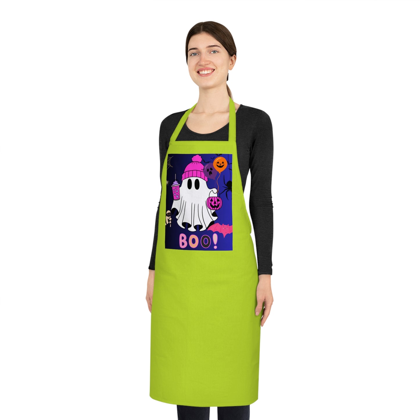 Halloween Cotton Apron, Ghost Print Cooking Apron, Boo! Apron for Baking, Perfect for Halloween Parties, Kitchen Gift for Adults, Fun [...]