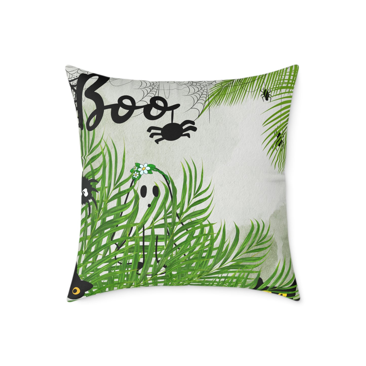 Halloween Themed Pillow, Spooky Decor, Trick or Treat Cushion, Autumn Home Accent, Fun Gift for Kids