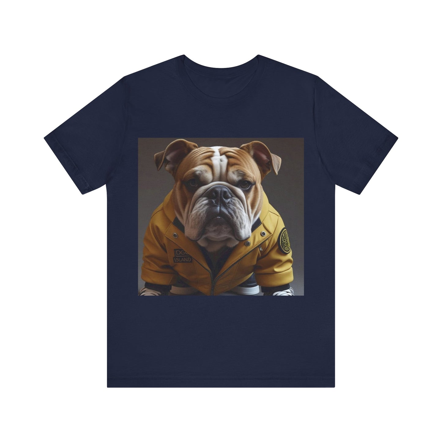 Stylish Bulldog Tee, Trendy Dog Lover Shirt, Cute Pet Apparel, Gift for Dog Owners, Unisex Graphic Tee, Animal Lover Clothing