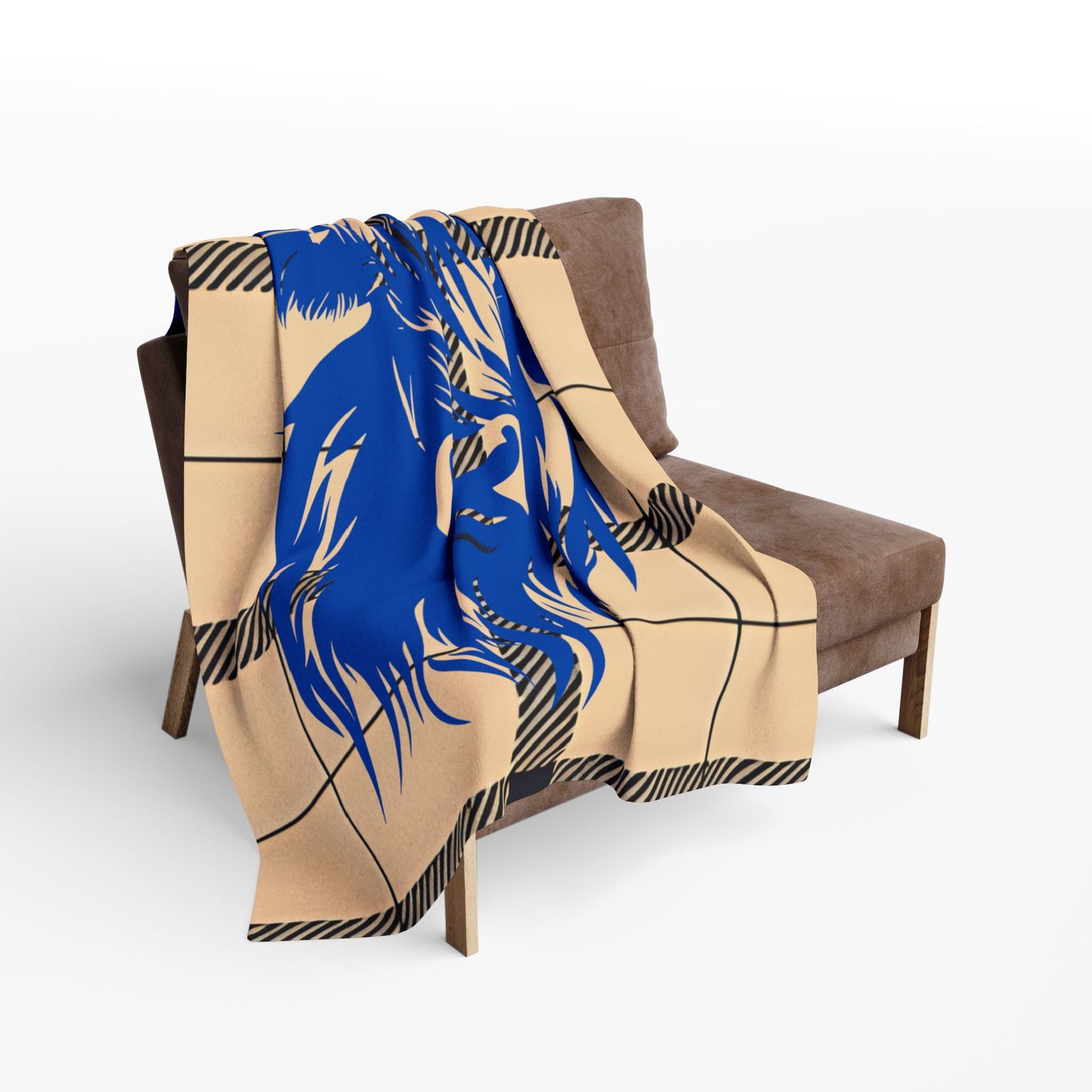 Cozy Highland Cow Fleece Blanket - Warm Blanket, Home Decor, Gift for Cow Lovers, Plaid Throw Blanket, Winter Essentials