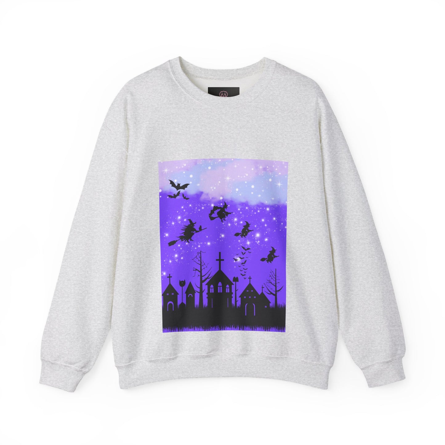 Mystical Nightscape Crewneck Sweatshirt, Cozy Fashion, Trendy Apparel, Gift for Nature Lovers, Halloween Sweatshirt, Comfortable [...]