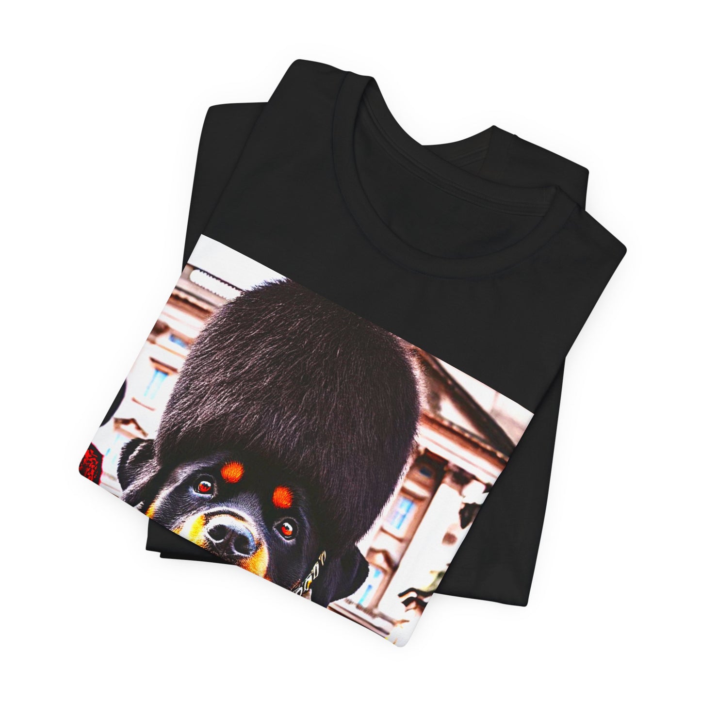 Royal Pup Short Sleeve Tee - Fun & Stylish Dog Design