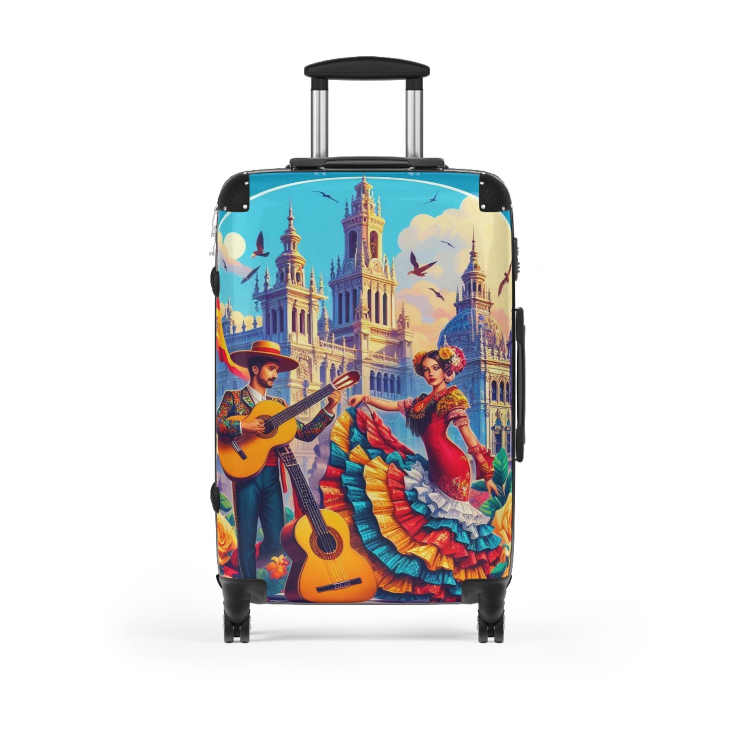 Vibrant Mariachi Suitcase - Colorful Travel Luggage for Adventure Seekers