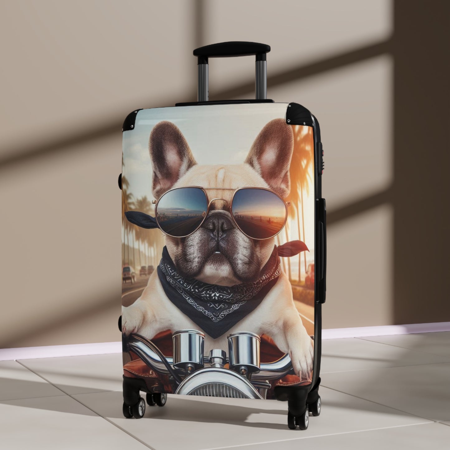 Cool Dog Travel Suitcase - Stylish Pet Lover Luggage