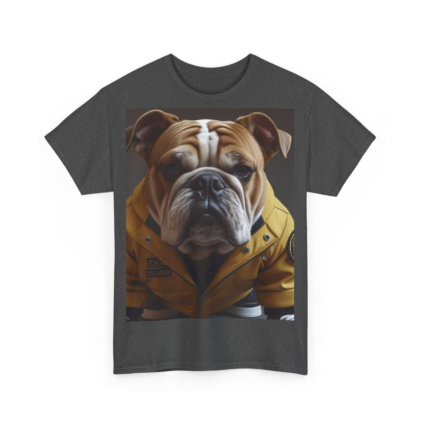 Bulldog Fashion Unisex Tee, Cute Dog T-Shirt, Pet Lover Gift, Casual Outfit, Animal Lover Apparel, Perfect for Birthdays & Celebrations