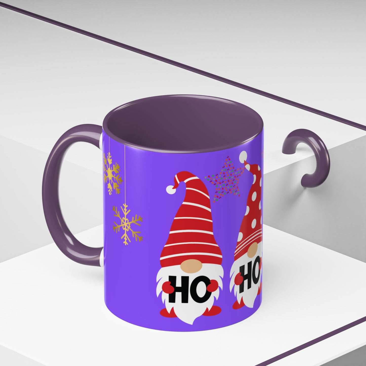 Festive Gnome Coffee Mug - Holiday Gift, Cute Ceramic Mug, Seasonal Beverage, Christmas Decor, Gnome Lovers Gift