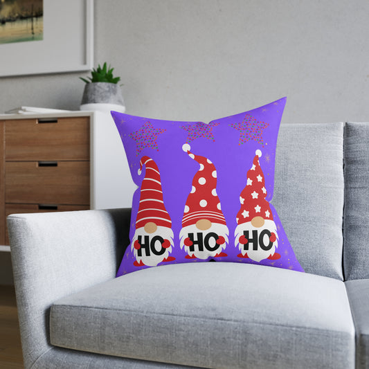 Festive Gnome Throw Pillow | Holiday Decor | Home Accessories | Cozy Gifts | Christmas Cushion