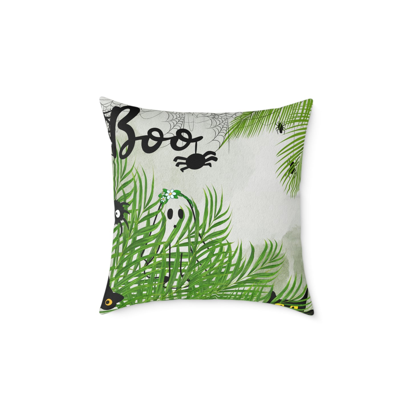 Halloween Themed Pillow, Spooky Decor, Trick or Treat Cushion, Autumn Home Accent, Fun Gift for Kids