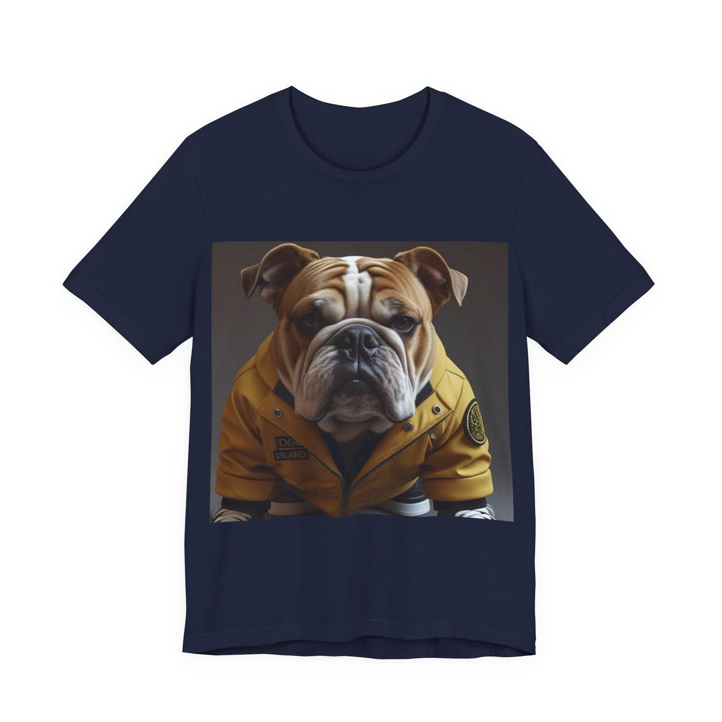 Stylish Bulldog Tee, Trendy Dog Lover Shirt, Cute Pet Apparel, Gift for Dog Owners, Unisex Graphic Tee, Animal Lover Clothing
